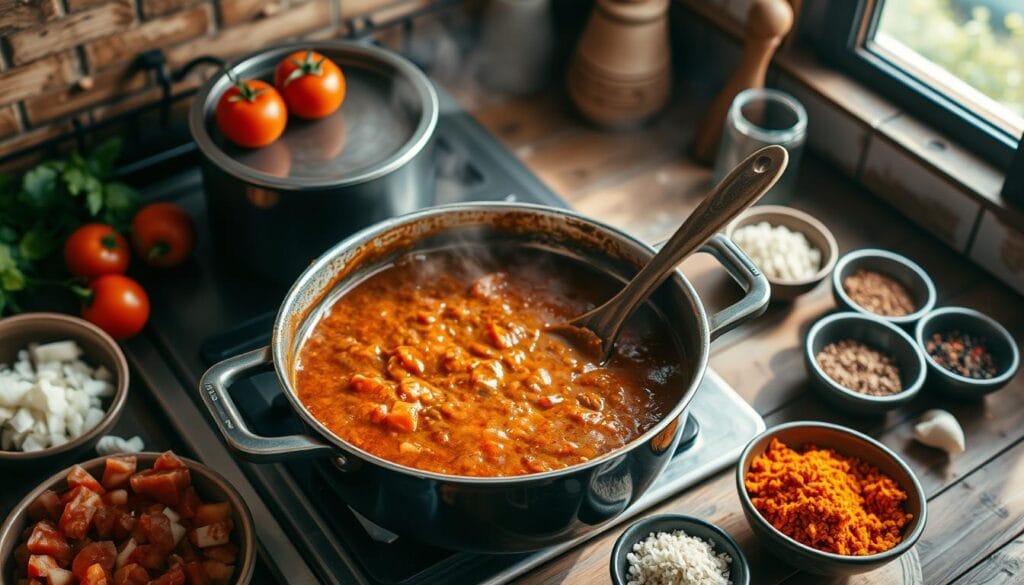 Authentic Enchilada Gravy Preparation