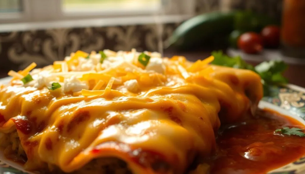 Enchiladas Cheese Melting Techniques