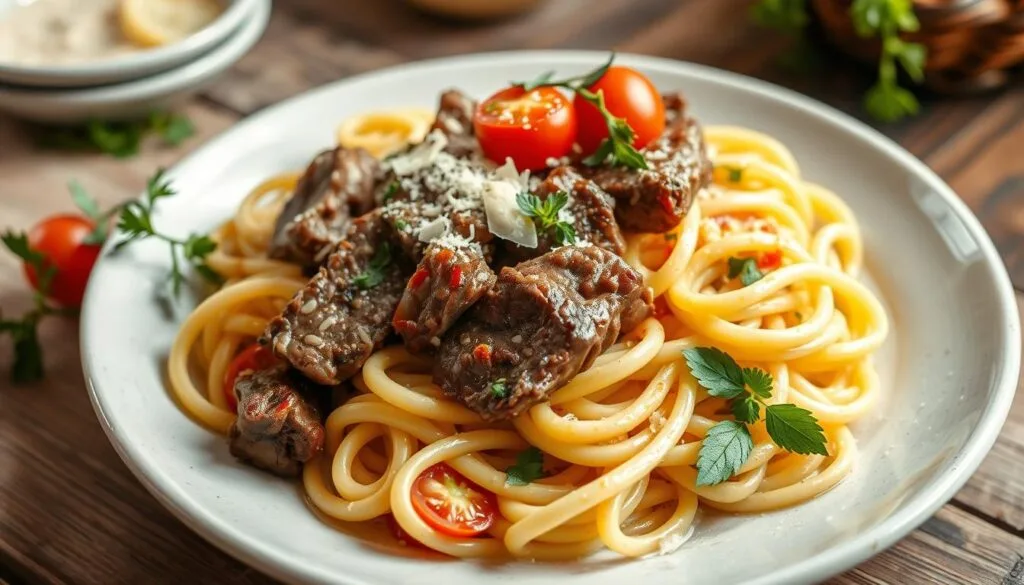 Homemade Beef Pasta Dish