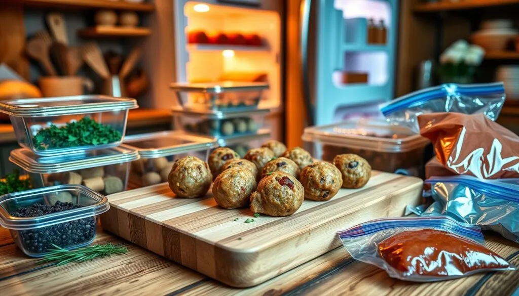 Homemade Sausage Balls Storage Tips