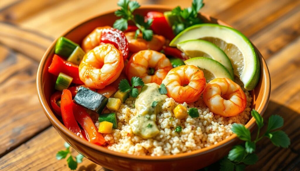 Homemade Shrimp Bowl Recipe