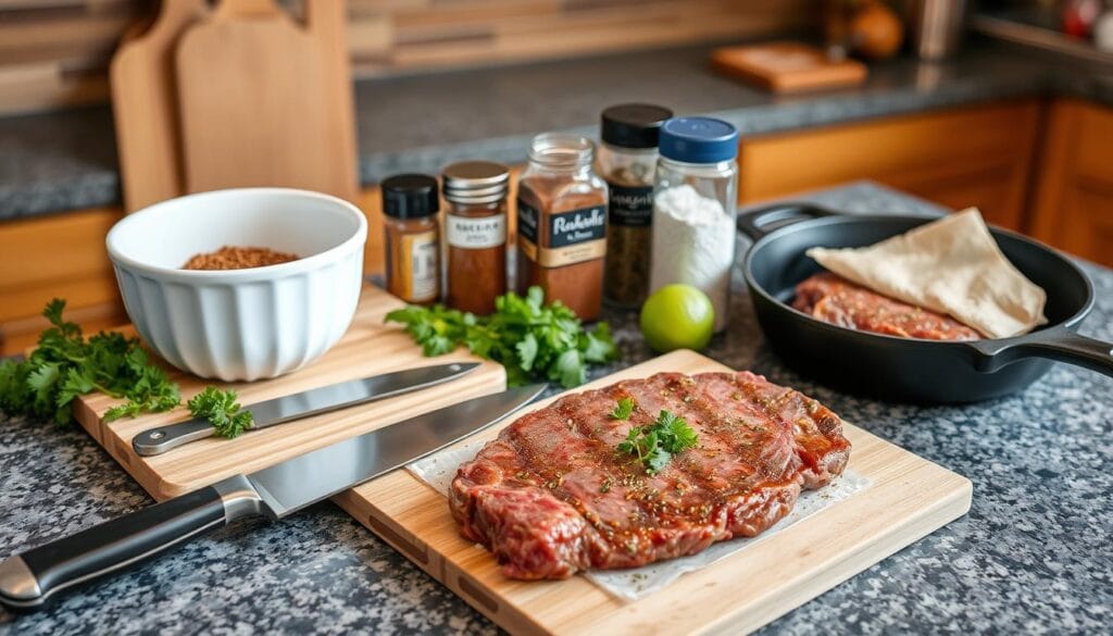 Kitchen Tools for Chipotle Steak Preparation