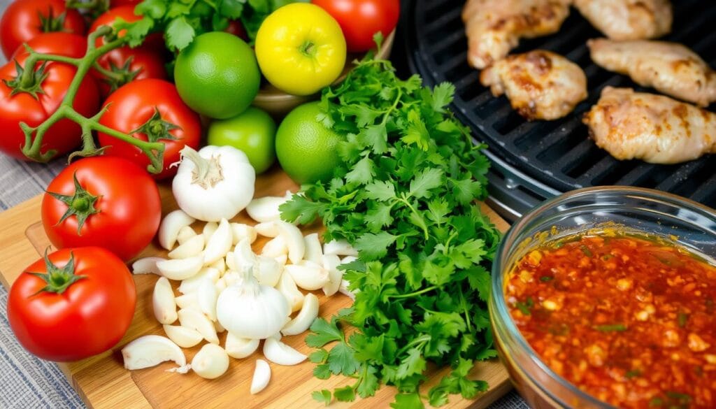 Mexican Chicken Marinade Preparation