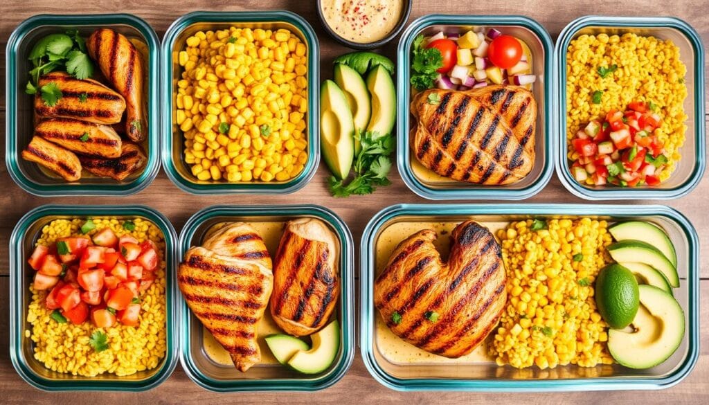 Mexican Grilled Chicken Meal Prep