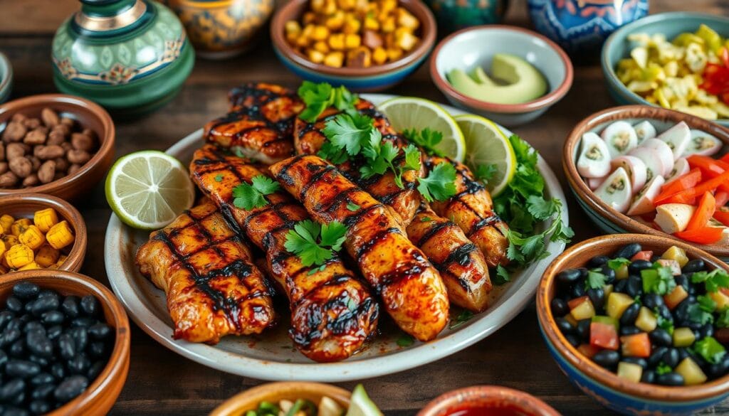 Mexican Grilled Chicken Serving Suggestions