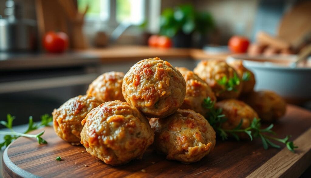 Perfectly Baked Sausage Balls