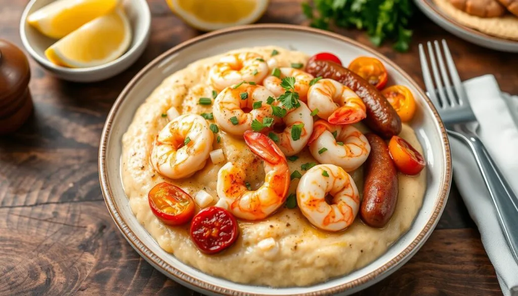 Shrimp and Grits Plating Techniques