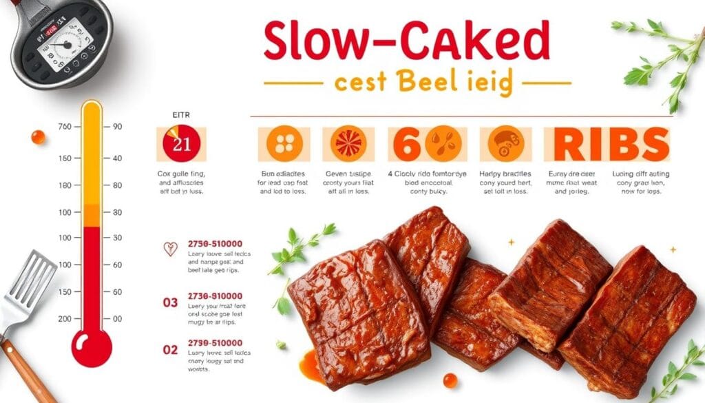 Slow Cooked Oven Baked Beef Ribs Temperature Guide