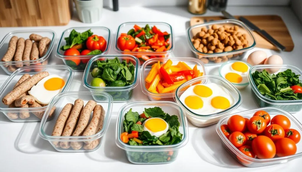 Turkey Sausage Breakfast Meal Prep