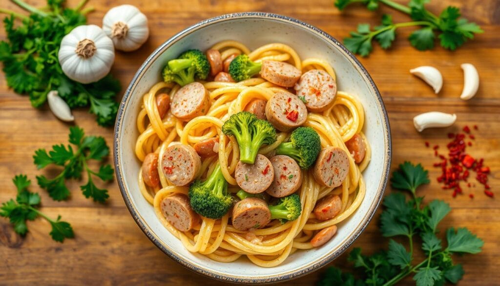 Turkey Sausage Pasta Recipe