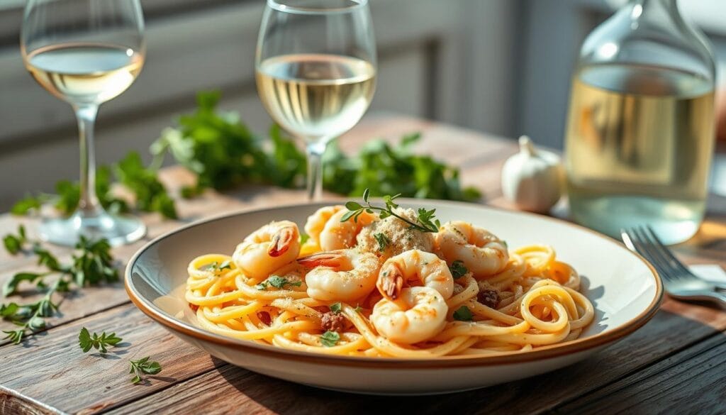 Wine Pairing for Seafood Pasta