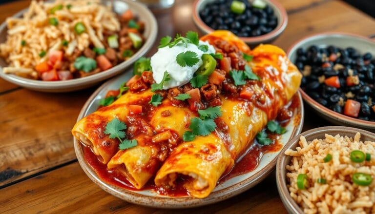 chili con carne enchiladas