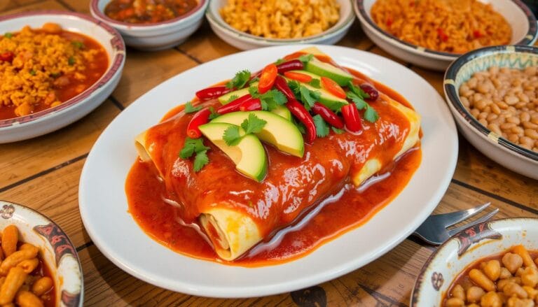 enchiladas with gravy