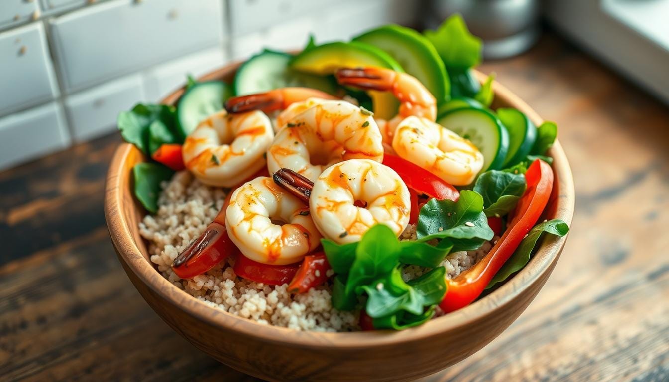 healthy shrimp bowl recipe