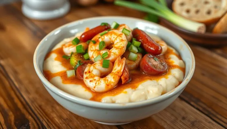 shrimp grits andouille